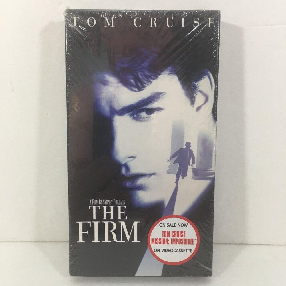 The Firm VHS 1996 Tom Cruise New Sealed Paramount Pictures
